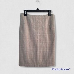 Express Design Studio plaid pencil skirt, size 4